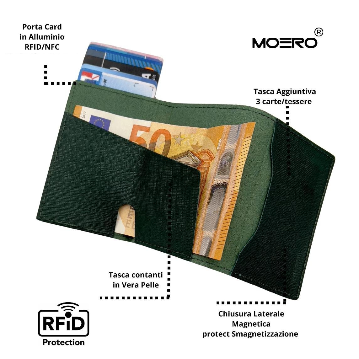 PRO Saffiano Vert Zip
