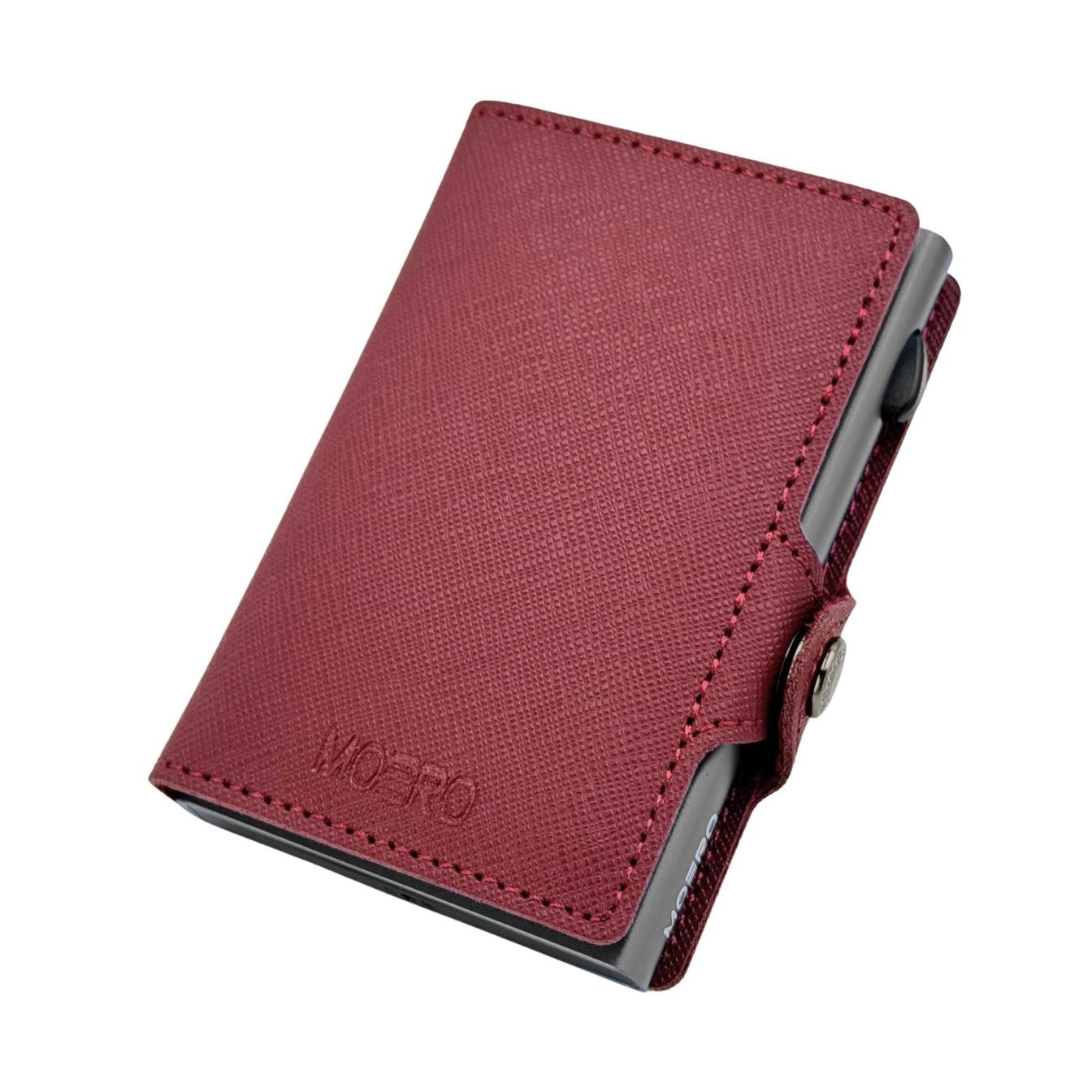 Bordeaux Saffiano ZIP