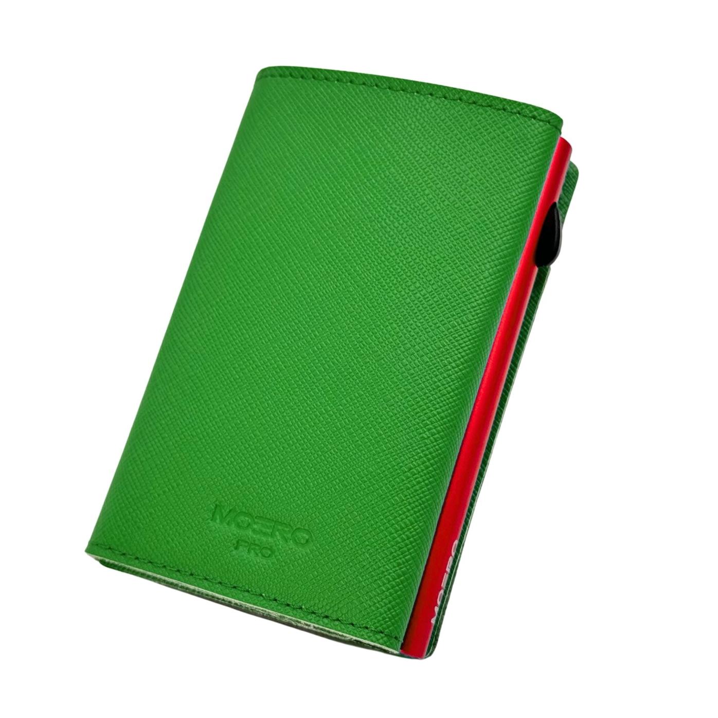 PRO Saffiano Vert Émeraude Zip