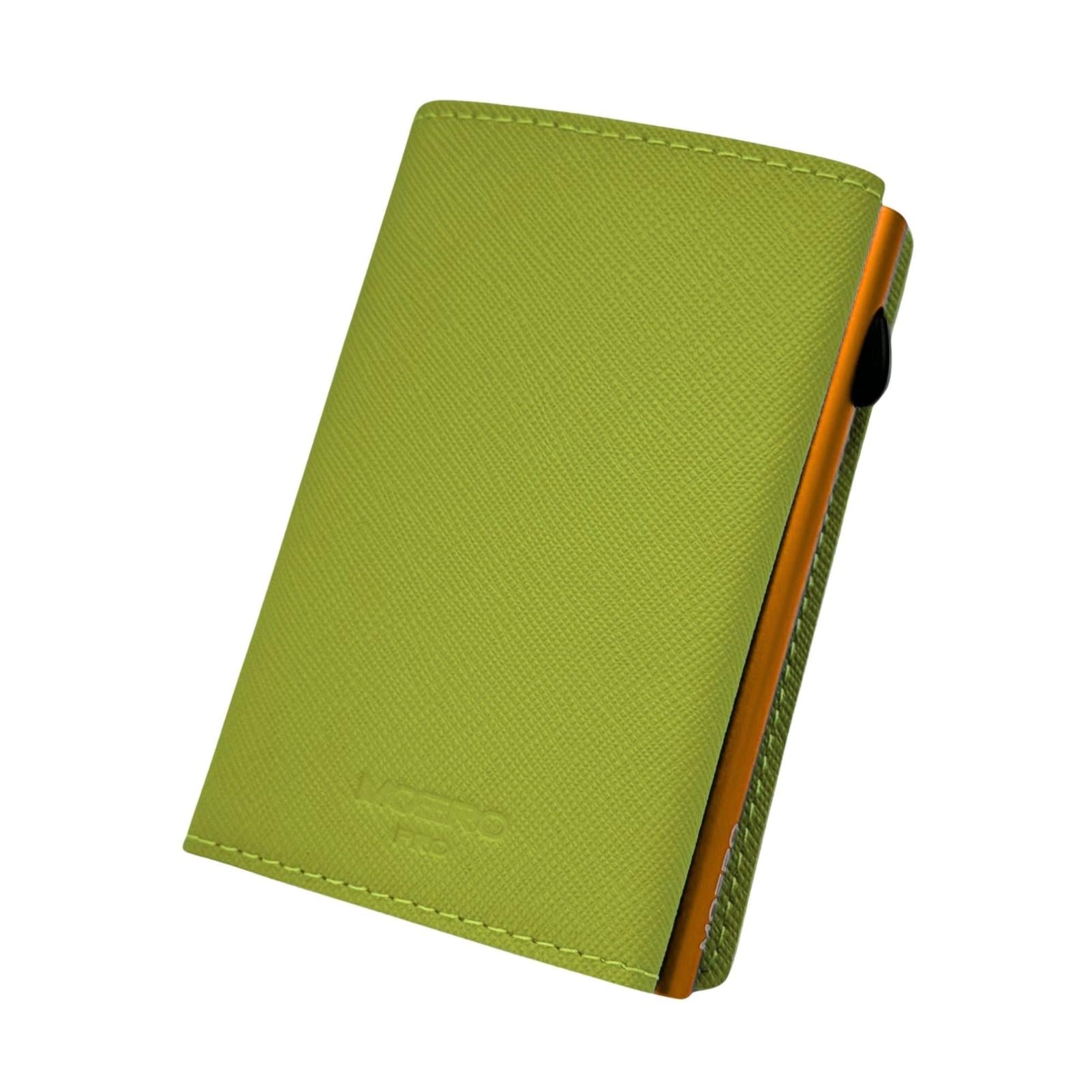 PRO Saffiano Lime Reißverschluss