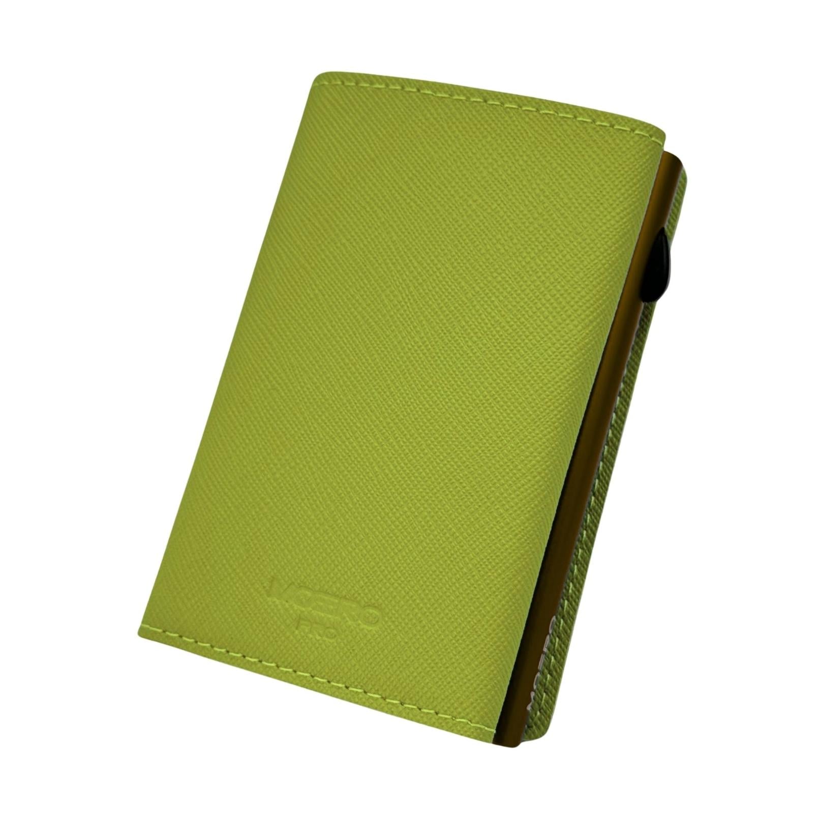 PRO Saffiano Lime Reißverschluss