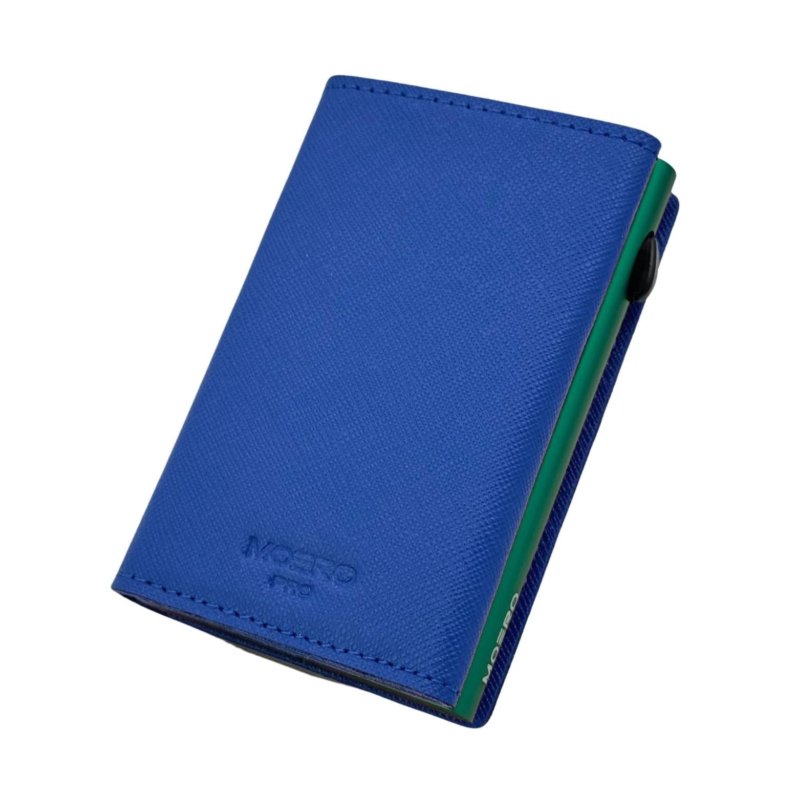 PRO Saffiano Bleu Shock Zip