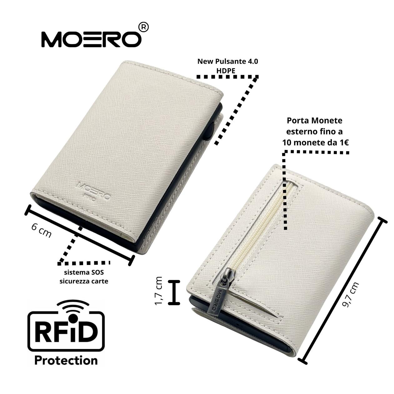 PRO Saffiano Cremallera Blanca