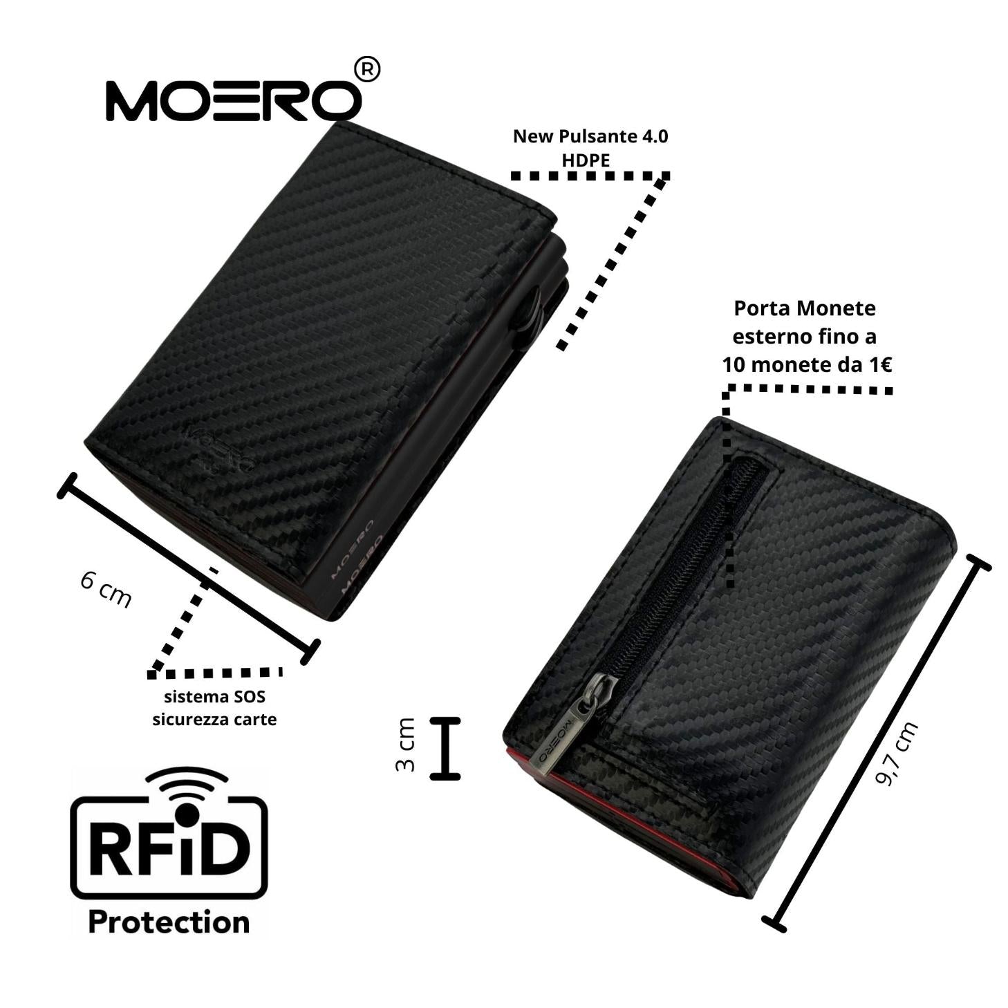 PRO DUAL Carbon Black Reißverschluss