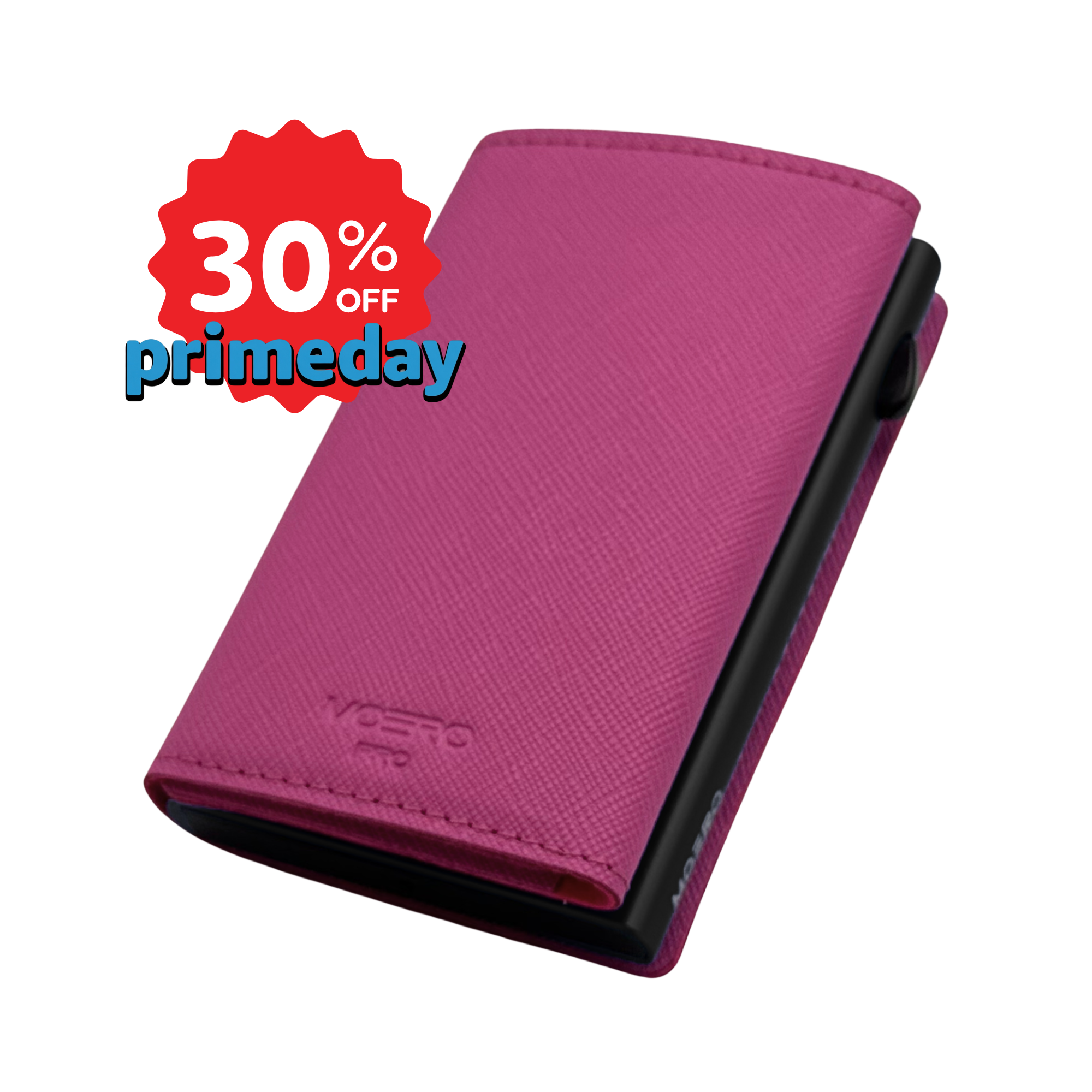 PRO Saffiano Fuchsia Rose Zip