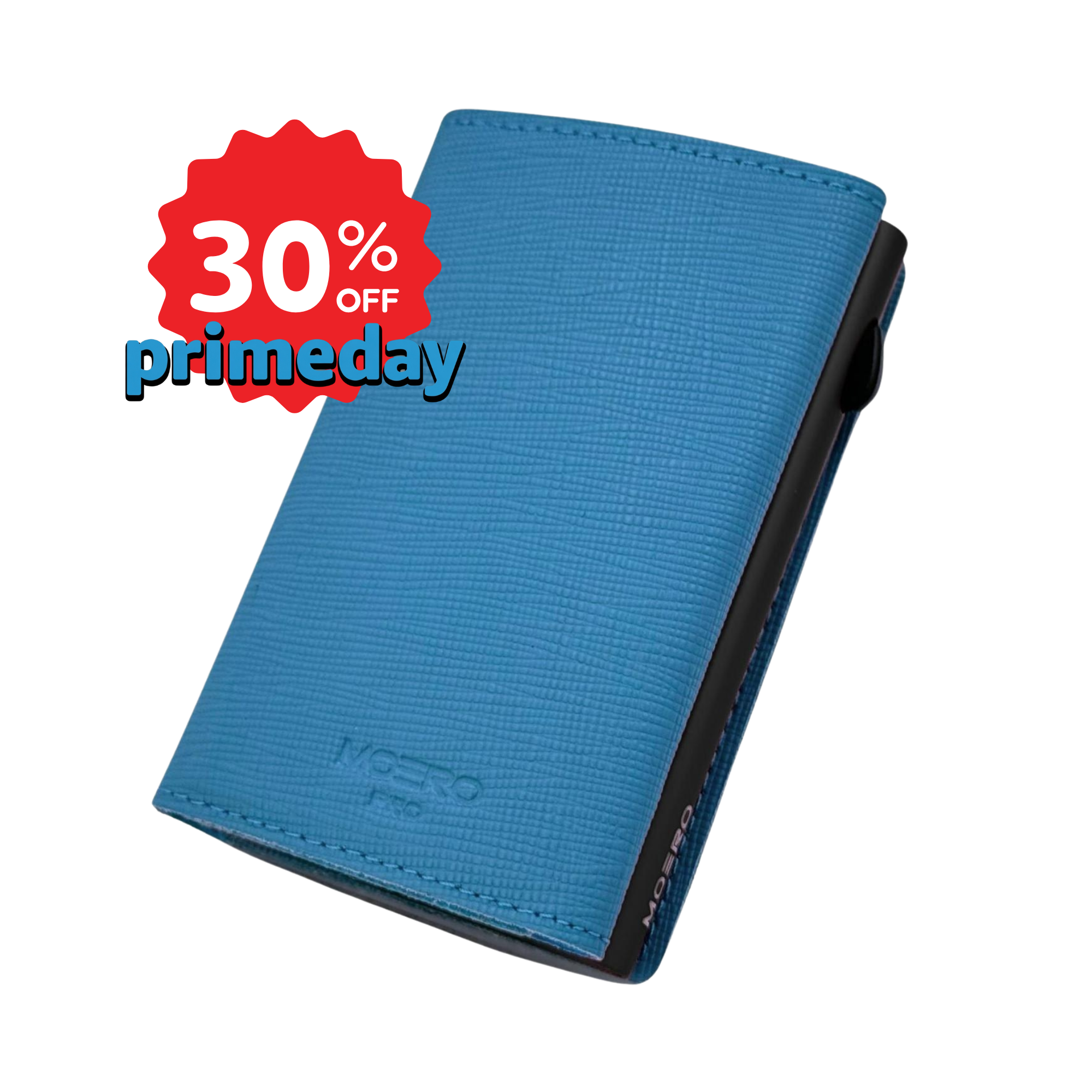 PRO Saffiano Bleu Zip