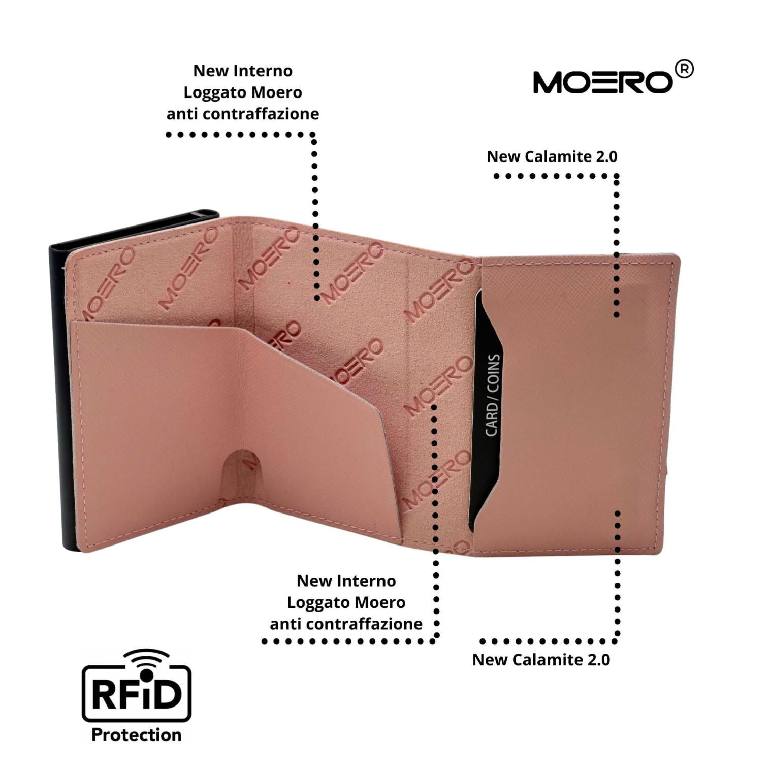 Airtag PRO Saffiano Pink Reißverschluss