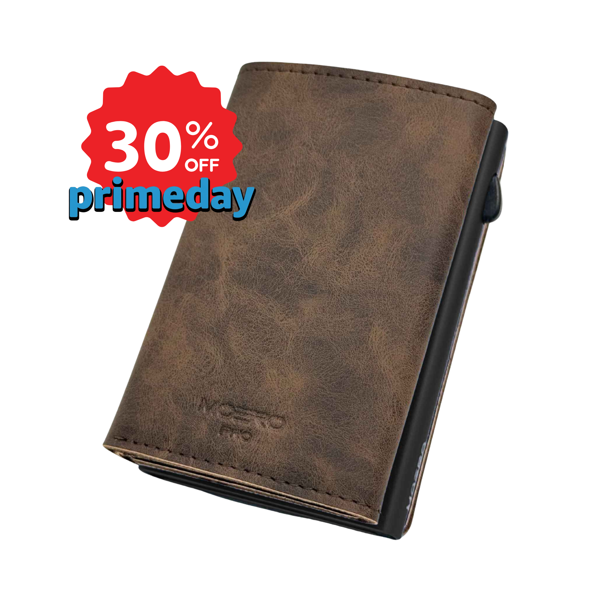 PRO PLUS Vintage Marron Foncé Zip