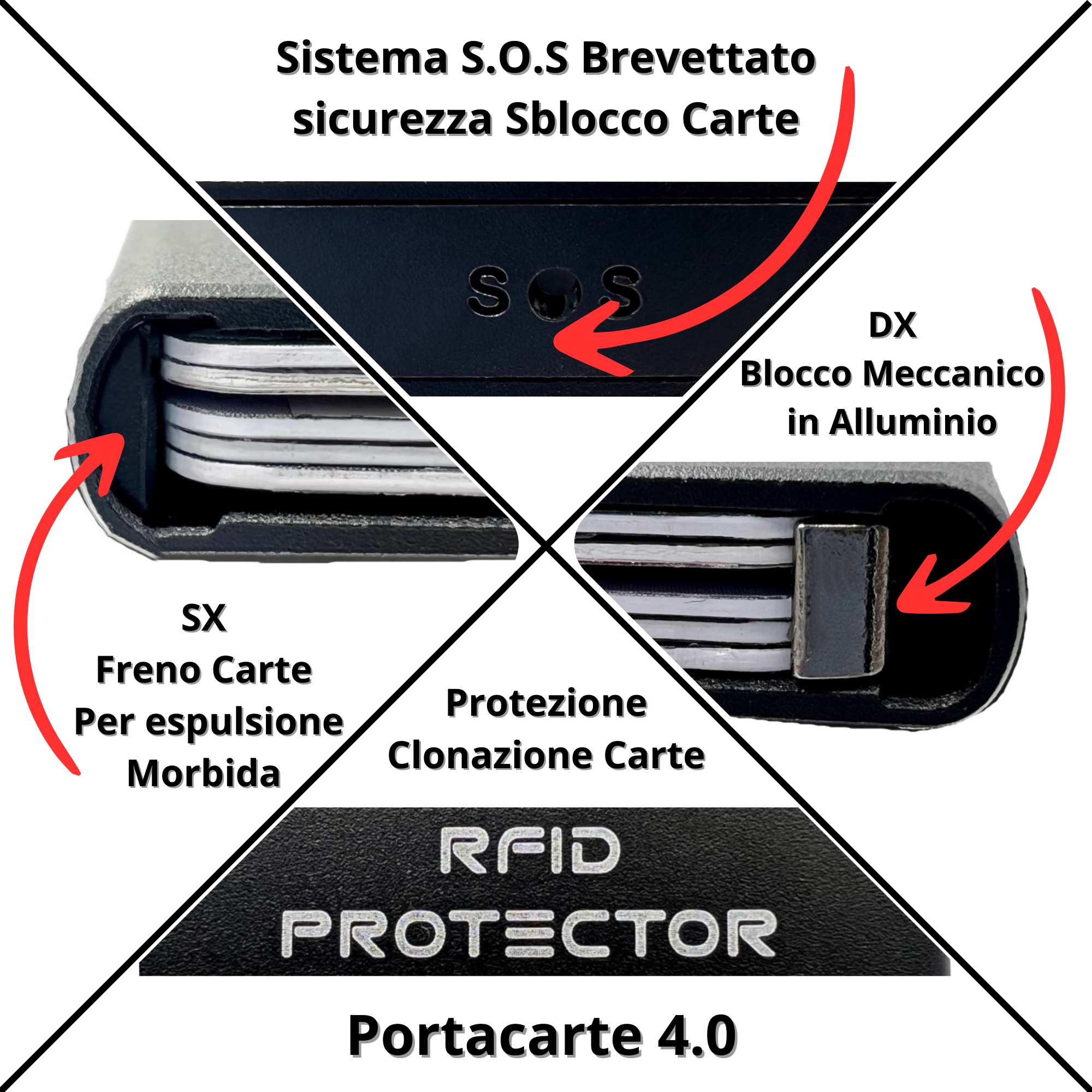 PRO PLUS Saffiano Green Zip