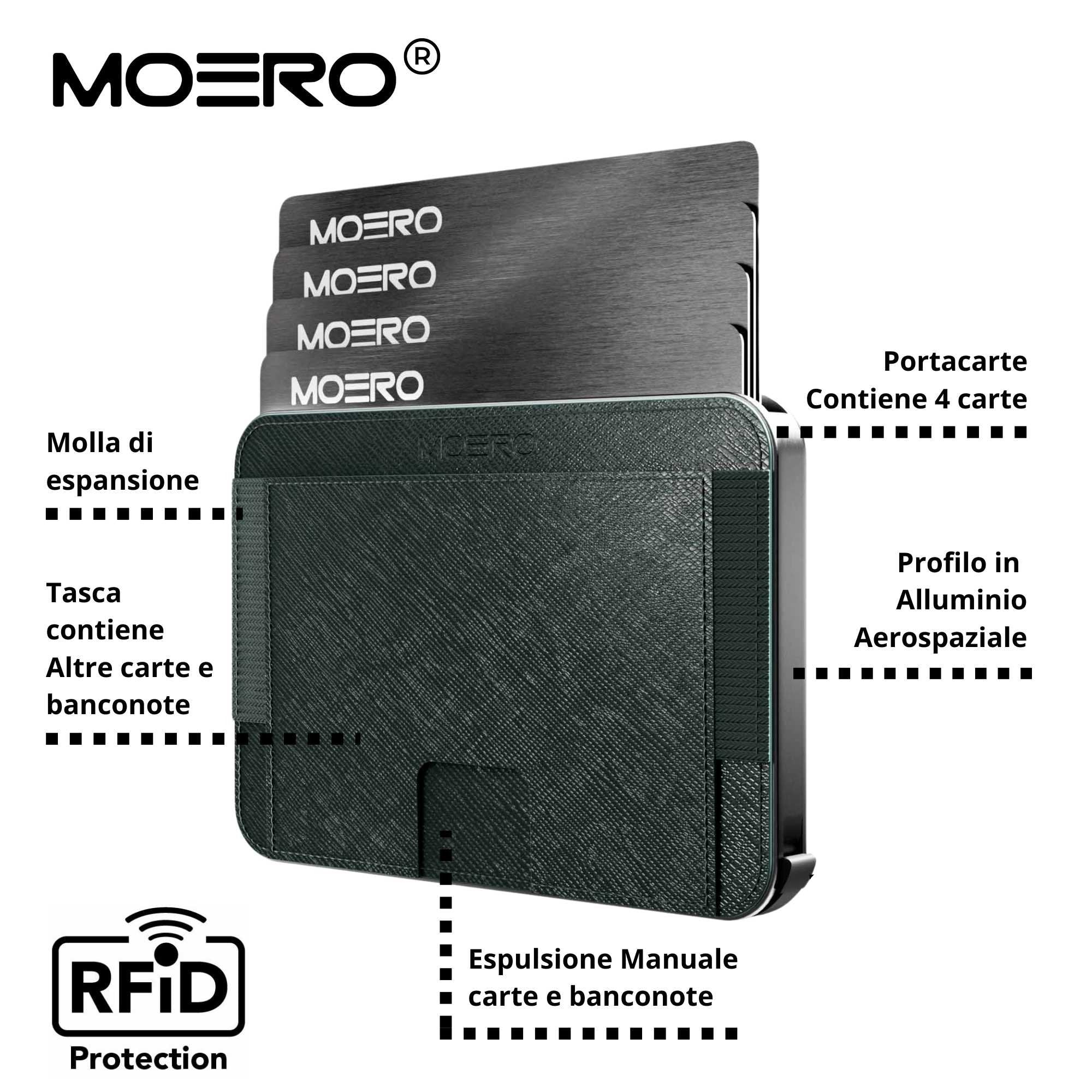 M2 PRO Saffiano Vert