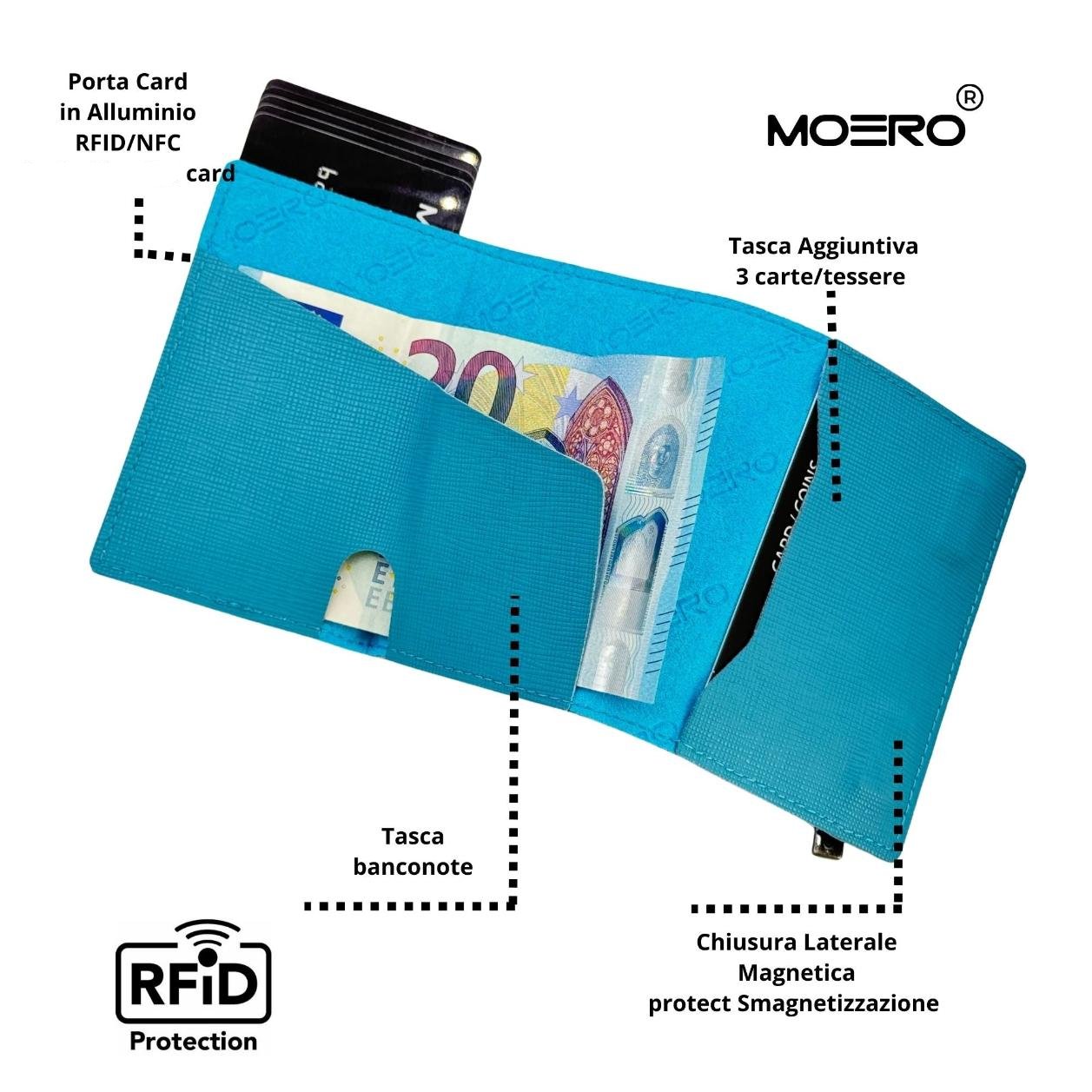 PRO Saffiano Bleu