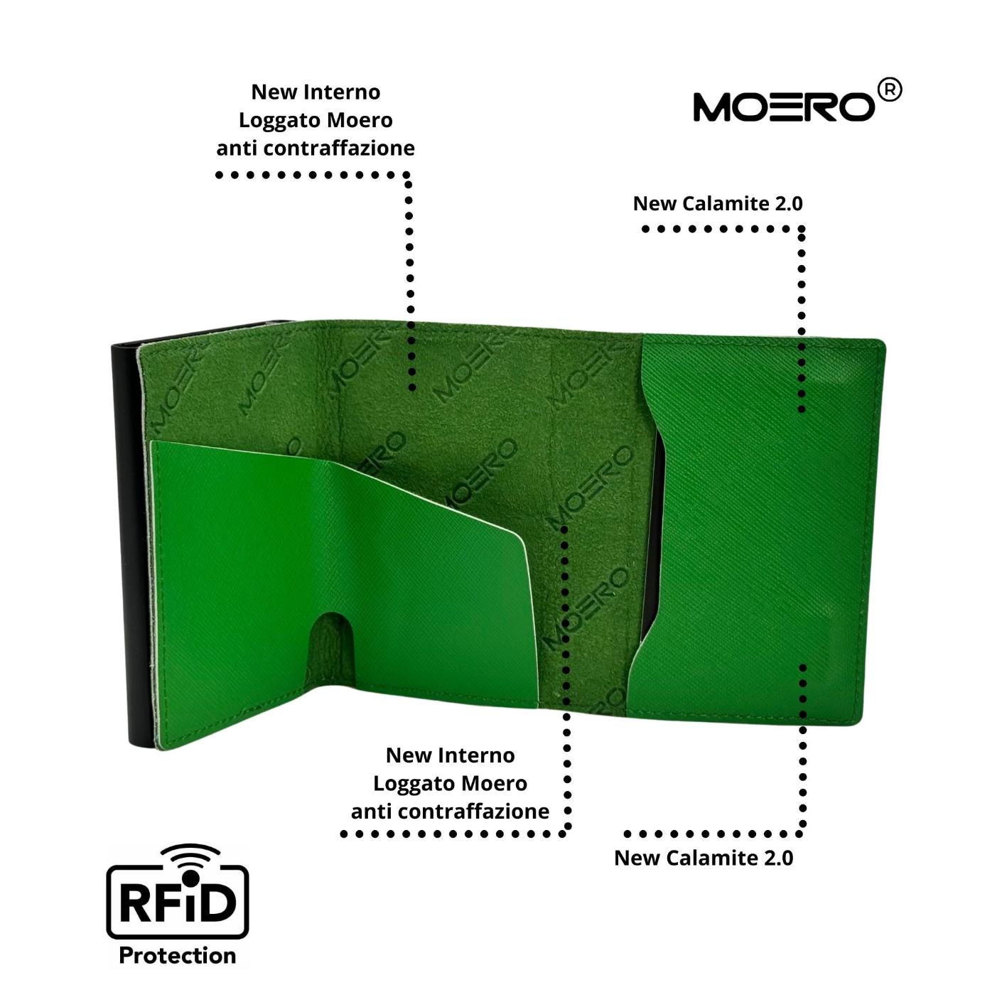 PRO Saffiano Vert Émeraude Zip