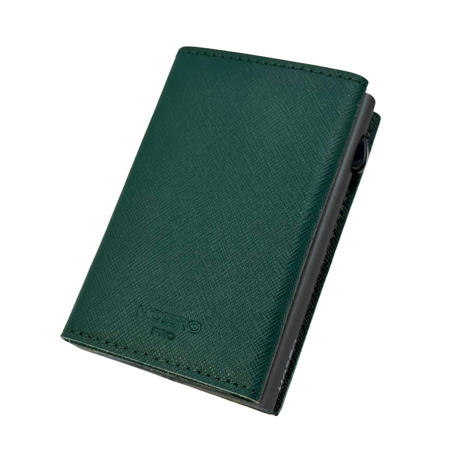 Airtag PRO Saffiano Green Zip