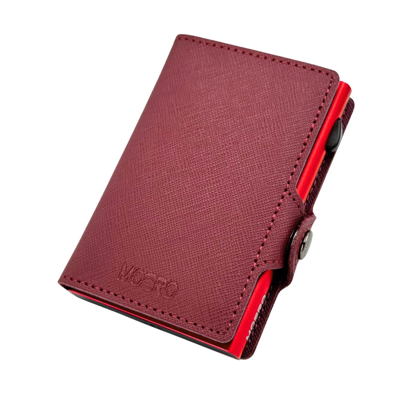 Bordeaux Saffiano ZIP