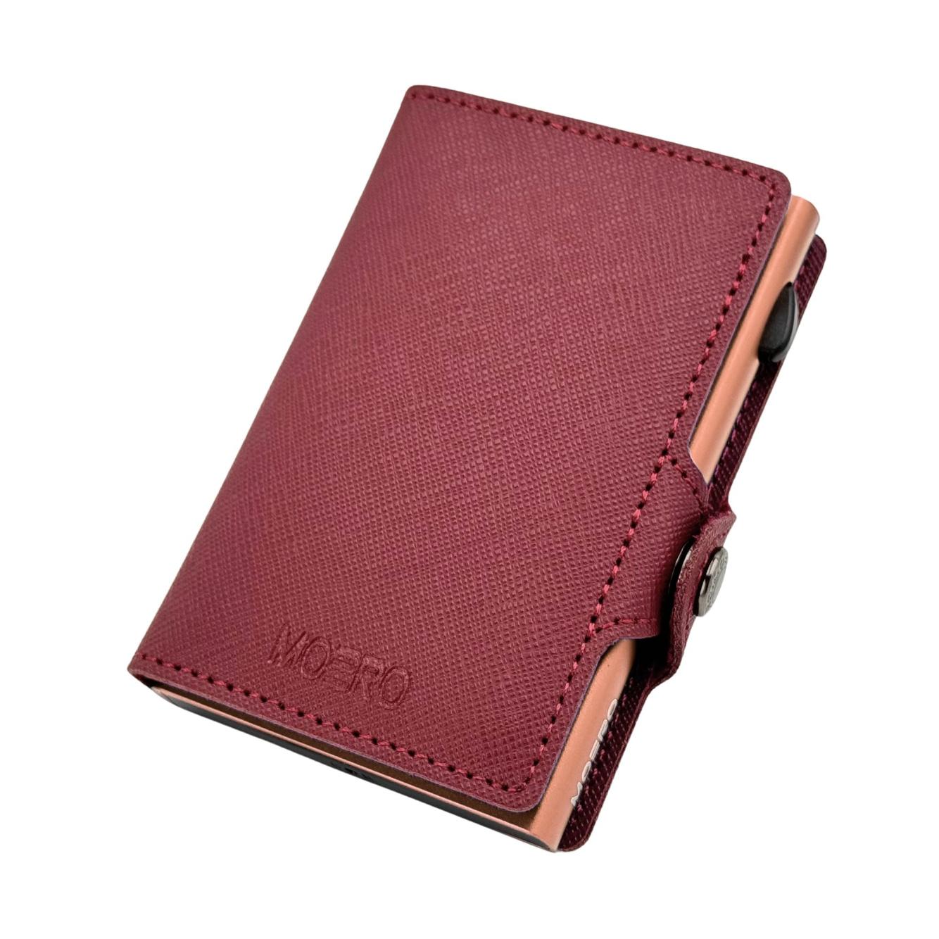 Bordeaux Saffiano ZIP