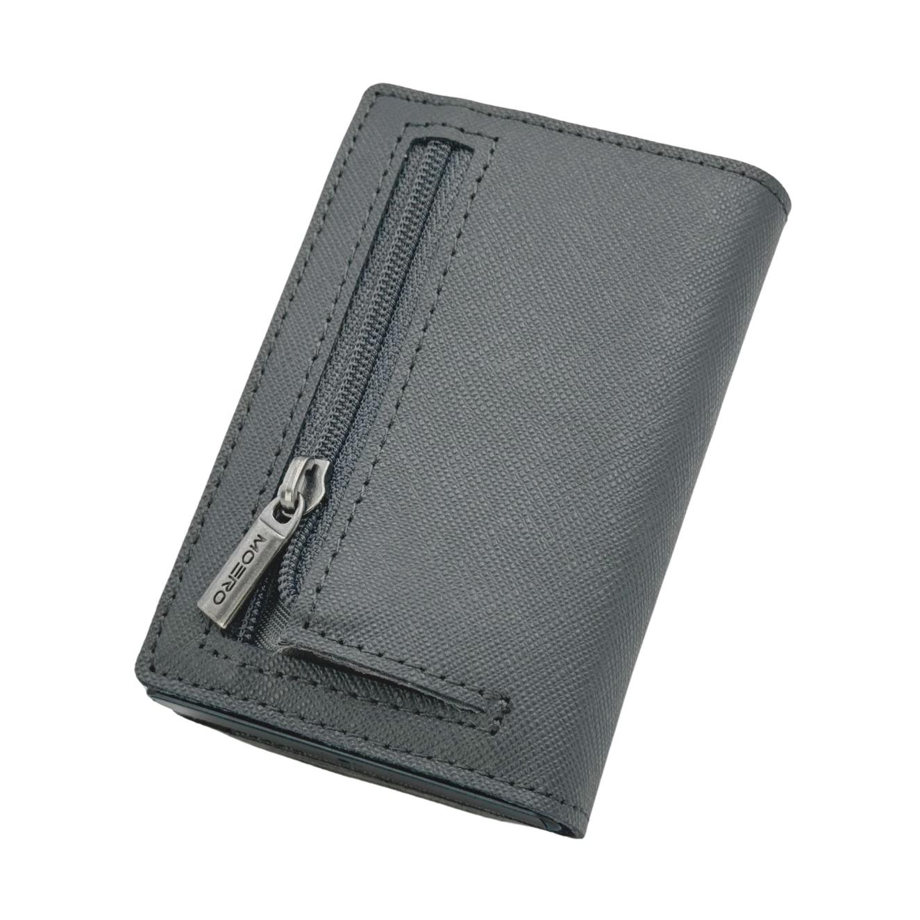 PRO Saffiano Grey Zip