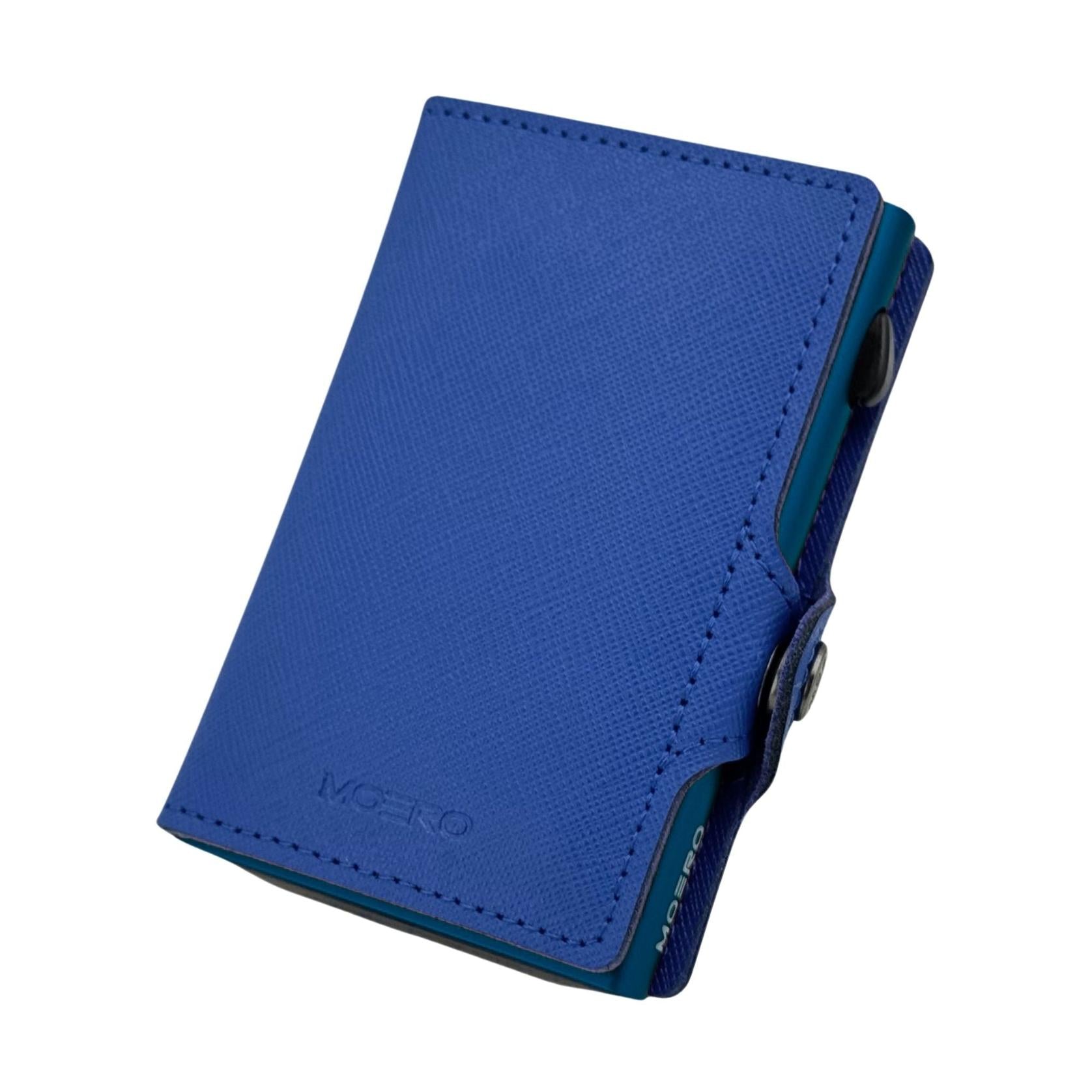 Cremallera azul saffiano Shock