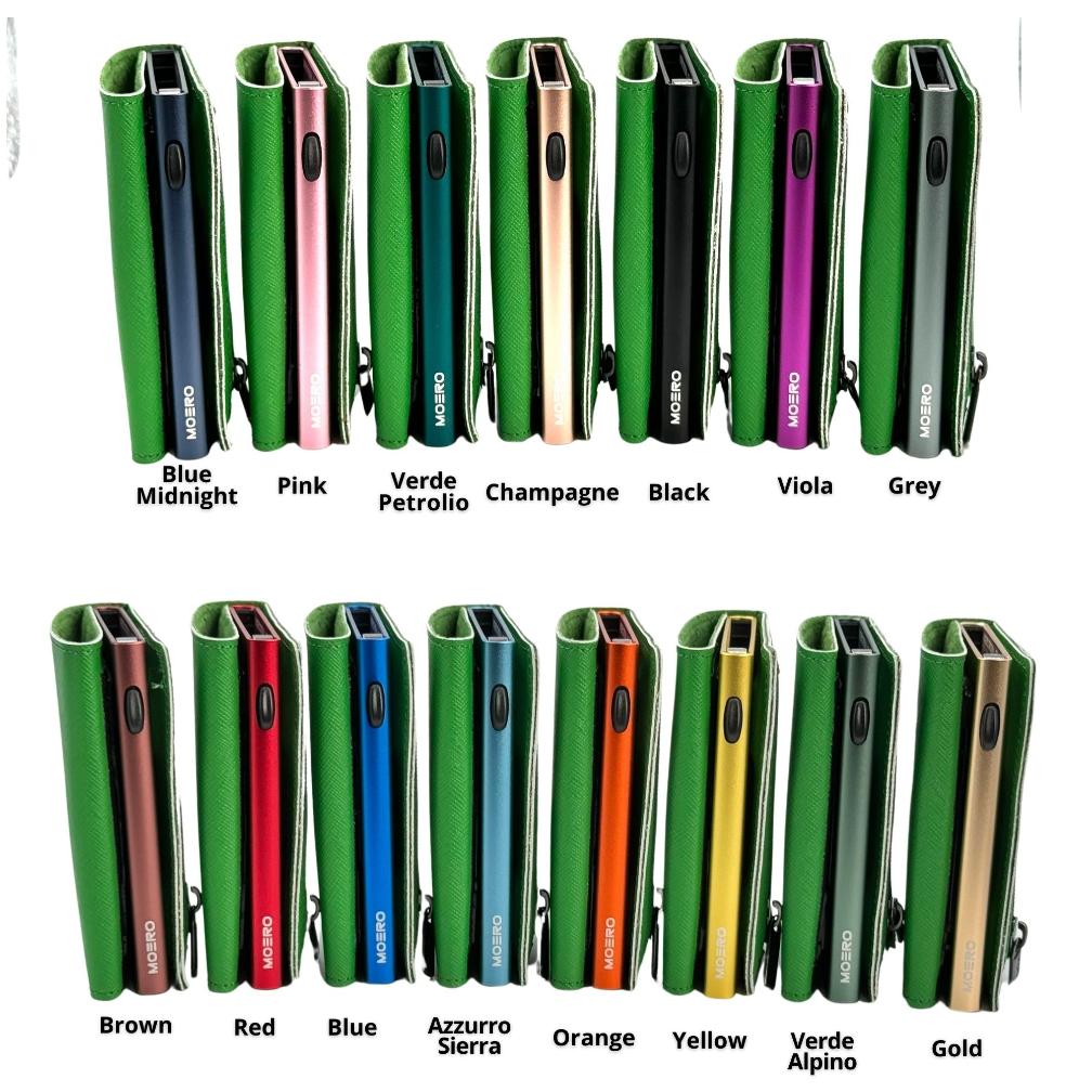 PRO Saffiano Vert Émeraude Zip