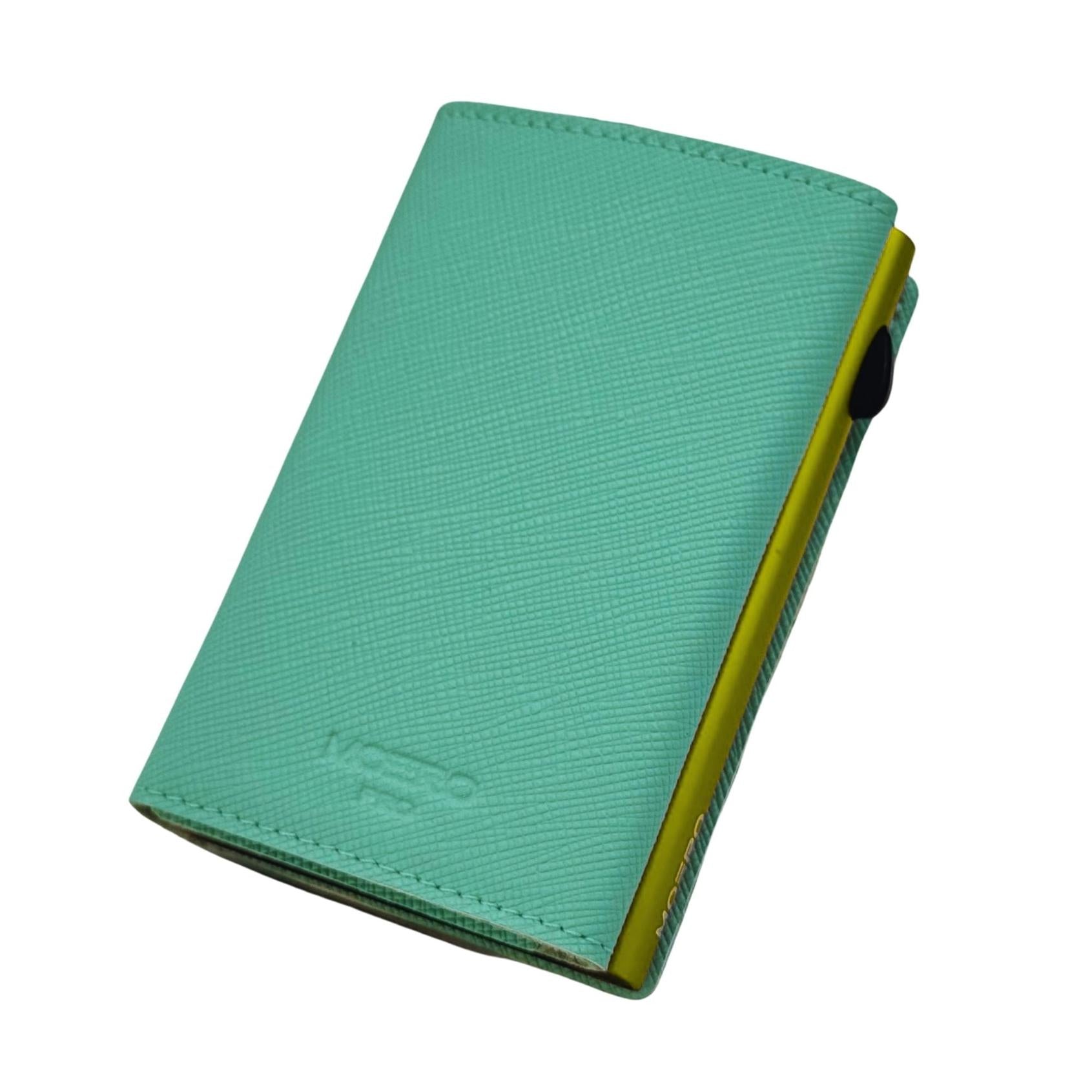 PRO Saffiano Aquamarin