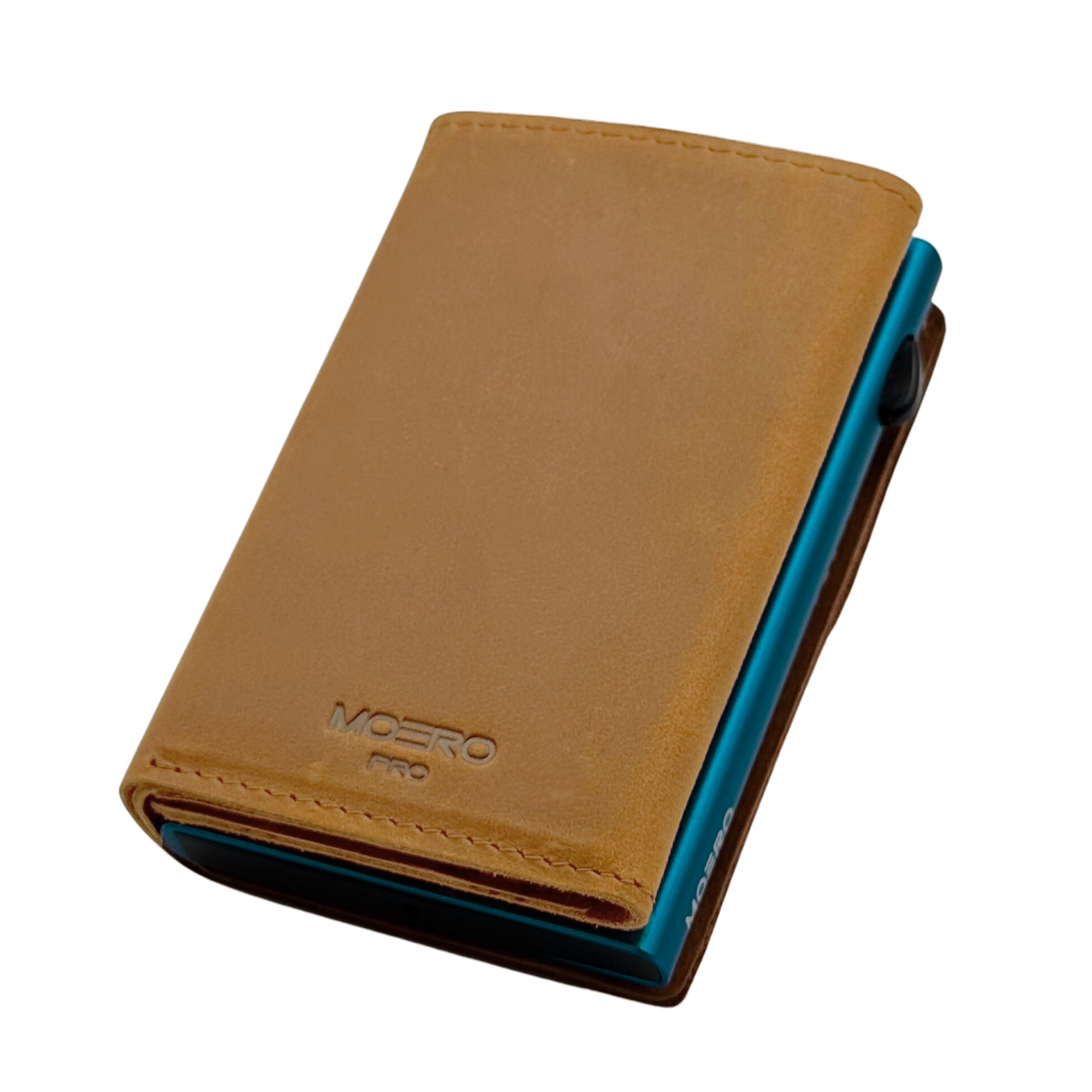 PRO PLUS Crazy Horse Cognac Zip