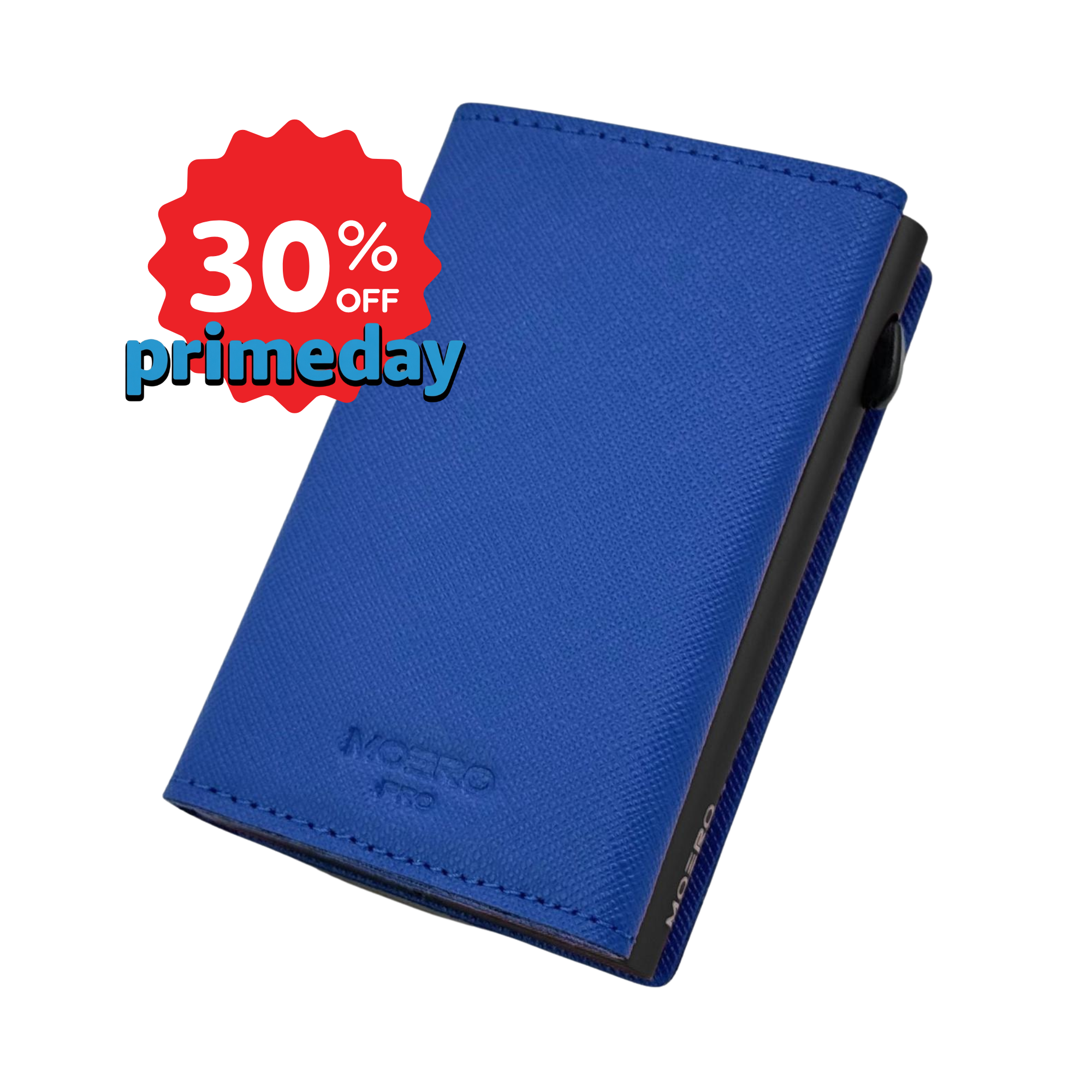 PRO Saffiano Bleu Shock Zip
