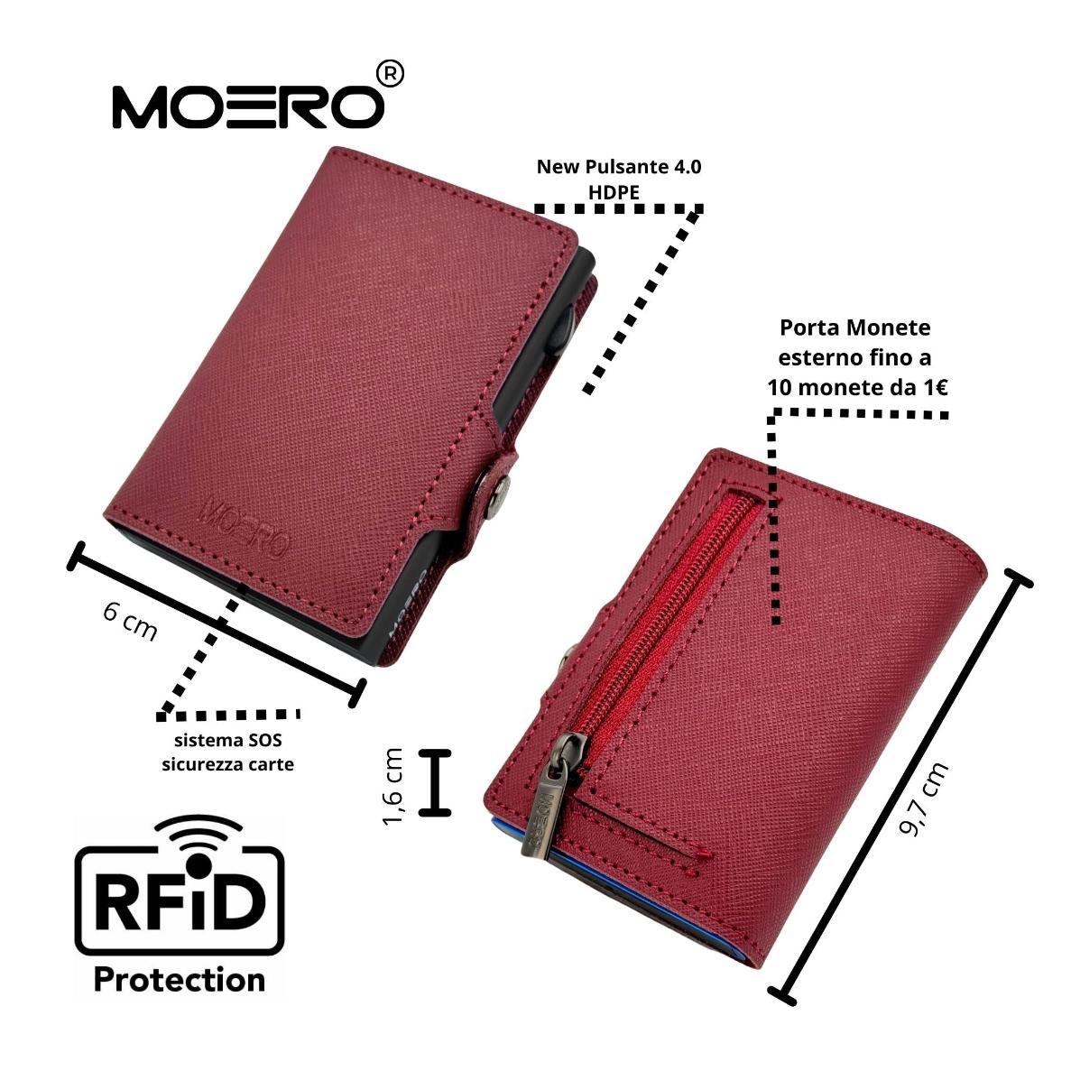 Bordeaux Saffiano ZIP