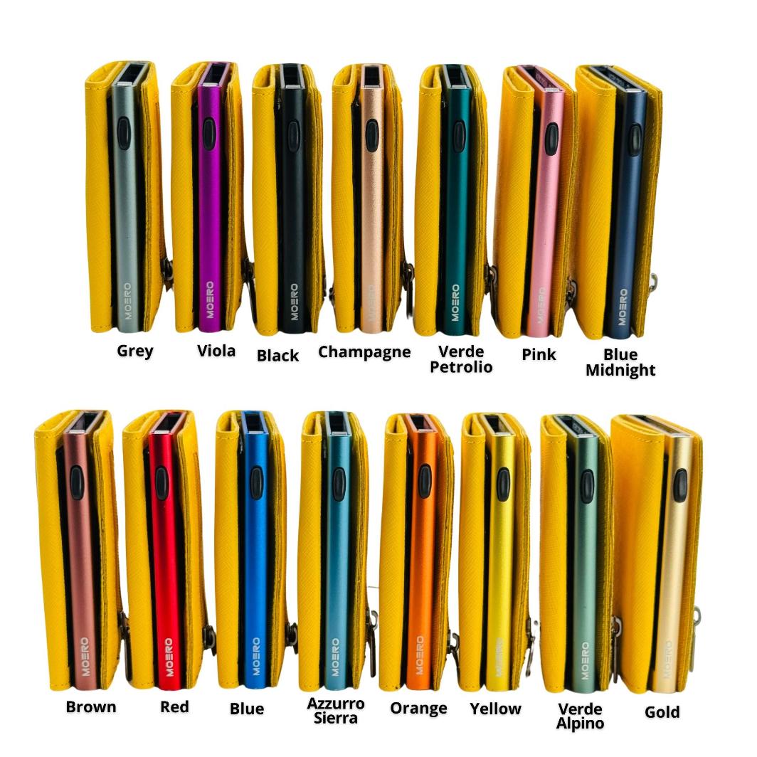 PRO Saffiano Jaune Zip